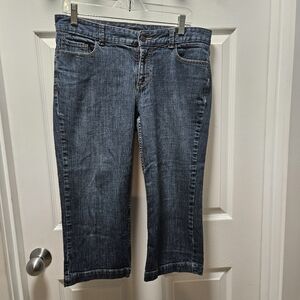 Eddie Bauer capri flare jean - Size 10